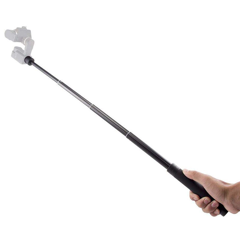 XILETU GP-73A 73cm Extendable Extension Rod 1/4" Screw Aluminum Selfie Stick Tripod for GoPro Insta360 DJI Zhiyun Feiyu Gimbal Camera