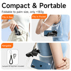 XILETU P-15C Magnetic Magsafe Selfie Stick Tripod Bluetooth Remote Pocket Stand For iPhone Android Vlog Travel