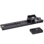 XILETU LCB-24B Track Dolly Slider Focusing Focus Rail Slider & Clamp and QR Plate Meet Arca Swiss For DSLR Camera Canon