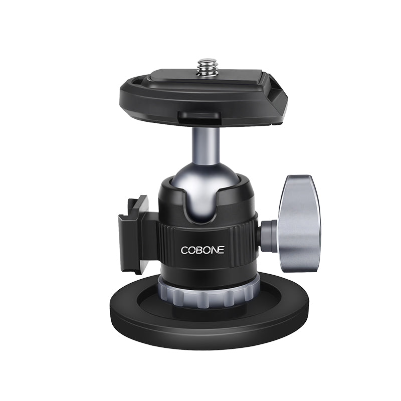 XILETU QM-1S Car Quick Release Magnetic Stand Suction Cup Base Suitable for Gopro/Action3/4 Video Panoramic Insta360x4 Action Camera