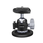 XILETU QM-1S Car Quick Release Magnetic Stand Suction Cup Base Suitable for Gopro/Action3/4 Video Panoramic Insta360x4 Action Camera