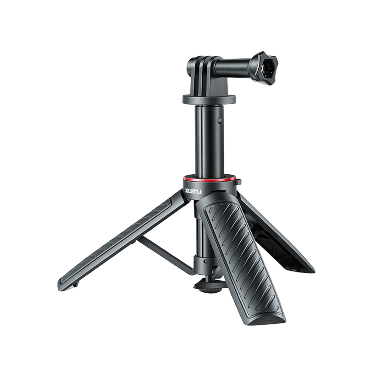 XILETU XS-22 3-Section Extendable Selfie Stick Tripod Aluminum Alloy ABS For DJI Action 6 5 Pro 4 Pocket 4 3 GoPro Vlog Bracket