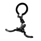 XILETU XJ-30 Dual-sided Magnetic Phone Stand Slim Foldable Magsafe 1/4" Mount for iPhone 17-13 Vlog Travel Selfie Live Tripod