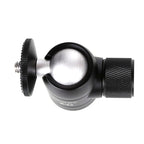 XILETU B-23 Mini Tripod Ball Head Aluminum Alloy Metal 360 Degree Tripod Ball Head Panoramic Head W 1/4 Screw For DSLR GoPro