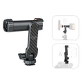 XILETU CP-10 360° Mobile Phone Clip Holder with Cold Shoe Mounts &1/4 Screw Phone Tripod Mount for Camera Smartphone Vlog