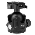 XILETU GS‑54 Aluminum 360° Panoramic Ball Head, 77lbs/35kg Max Load, Arca‑Swiss Compatible, Precision Support for Field & Photography