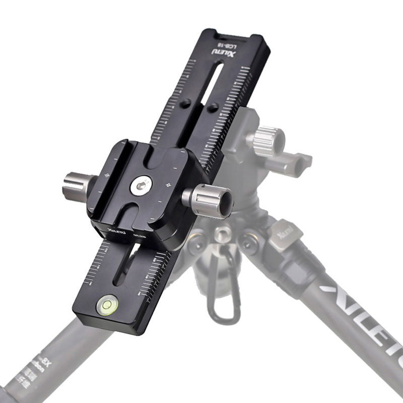 XILETU LCB-18B Track Dolly Slider Focusing Focus Rail Slider & Clamp and QR Plate Meet Arca Swiss For DSLR Camera Canon