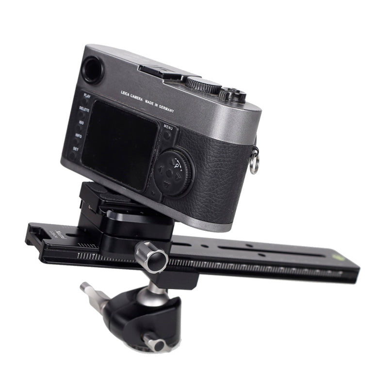 XILETU LCB-24B Track Dolly Slider Focusing Focus Rail Slider & Clamp and QR Plate Meet Arca Swiss For DSLR Camera Canon