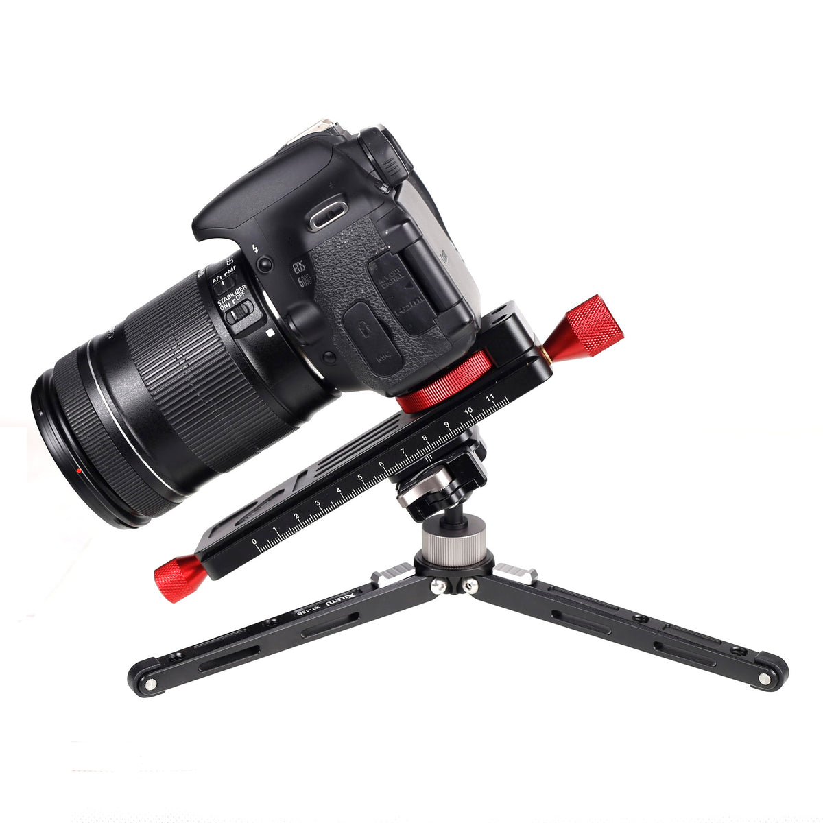 XILETU LCB-16M Macro Focusing Rail 160mm Gear Slider 1/4" Screw ARCA-SWISS Quick Release Plate for Camera Tripod Macro Photography
