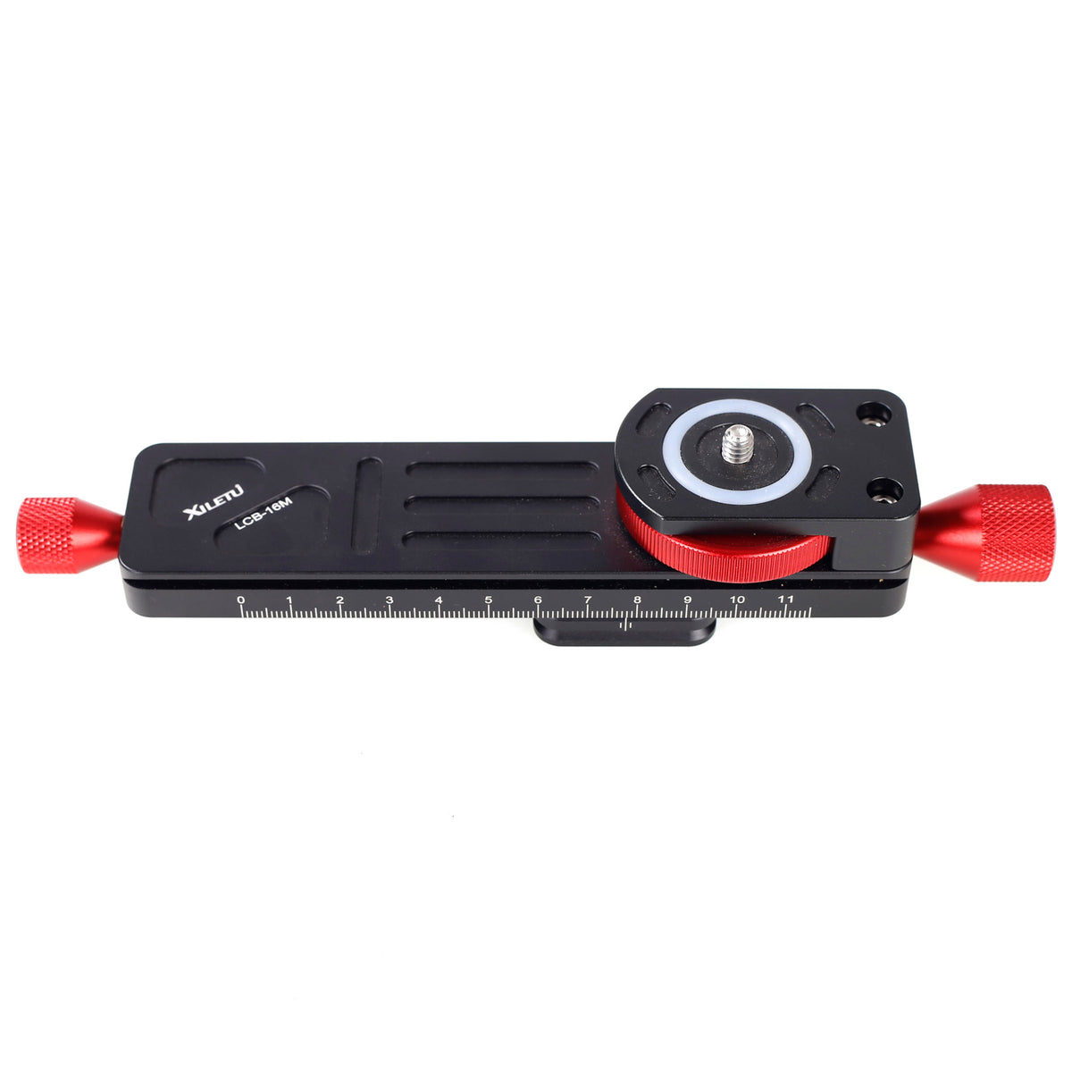 XILETU LCB-16M Macro Focusing Rail 160mm Gear Slider 1/4" Screw ARCA-SWISS Quick Release Plate for Camera Tripod Macro Photography