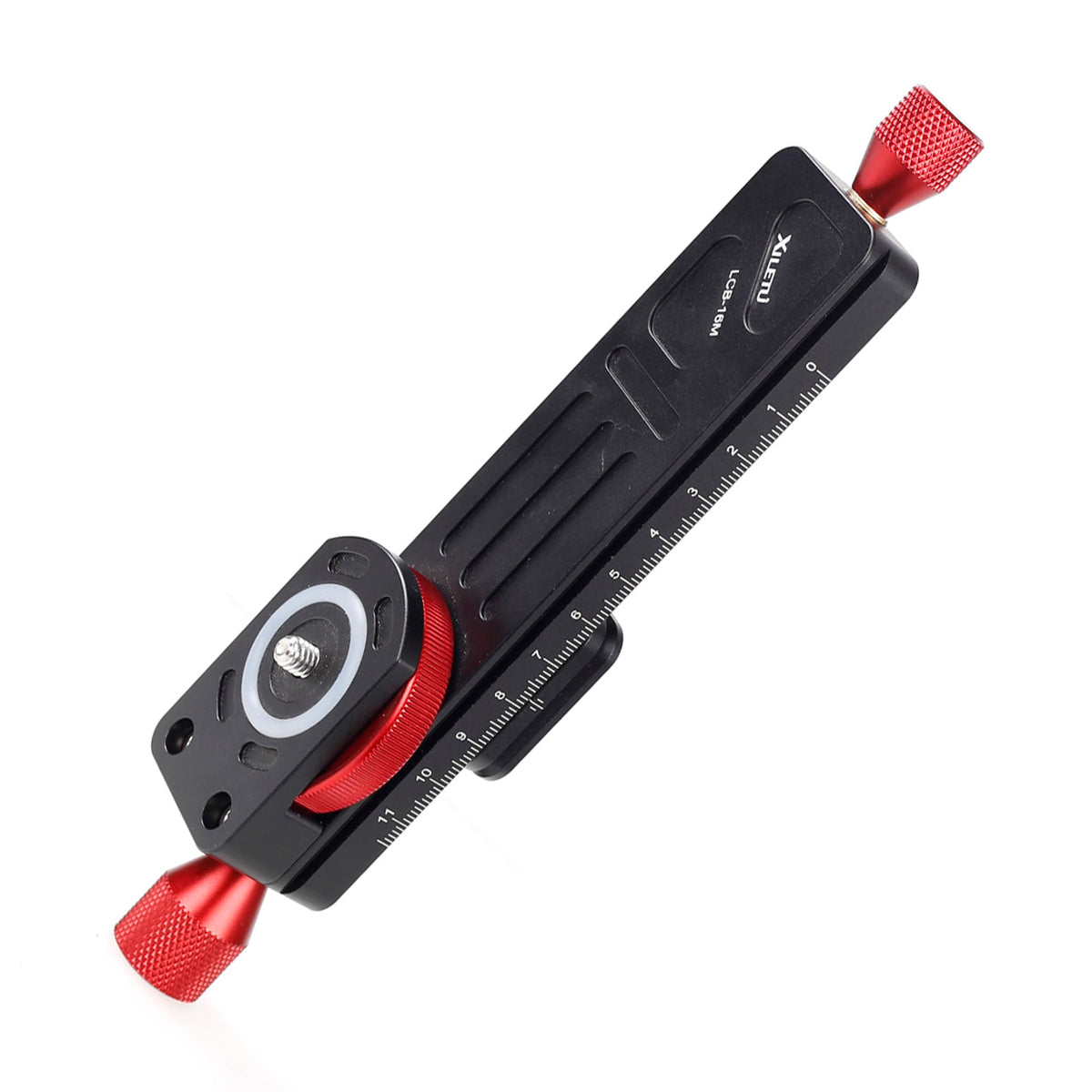 XILETU LCB-16M Macro Focusing Rail 160mm Gear Slider 1/4" Screw ARCA-SWISS Quick Release Plate for Camera Tripod Macro Photography