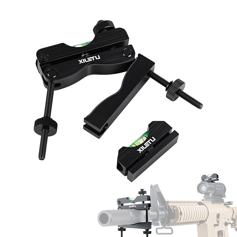 XILETU MH-1 MH-2 Magnetic Scope Level Mounting Kit - High-Precision Bubble Leveling System, Universal Rifle Tool with Compact Storage Case