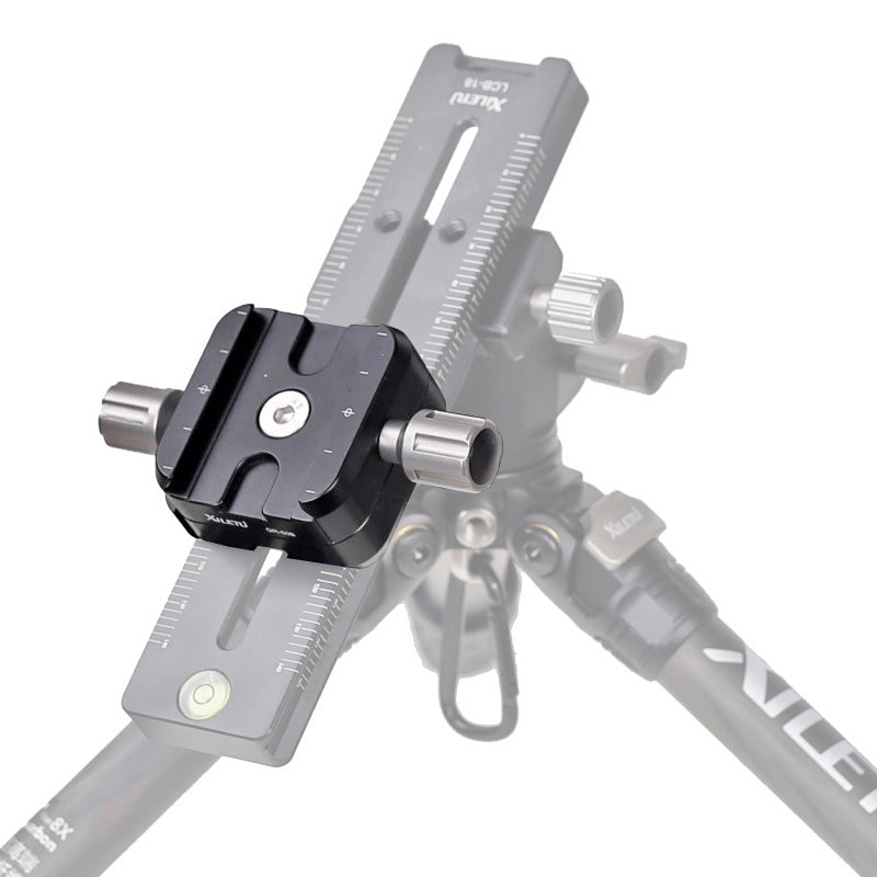 XILETU QR-50B Universal ARCA SWISS Quick Release Clamp Aluminum Alloy Camera Mount Adapter for QR Plate DSLR Camera Tripod Slide Rail