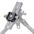 XILETU QR-50B Universal ARCA SWISS Quick Release Clamp Aluminum Alloy Camera Mount Adapter for QR Plate DSLR Camera Tripod Slide Rail