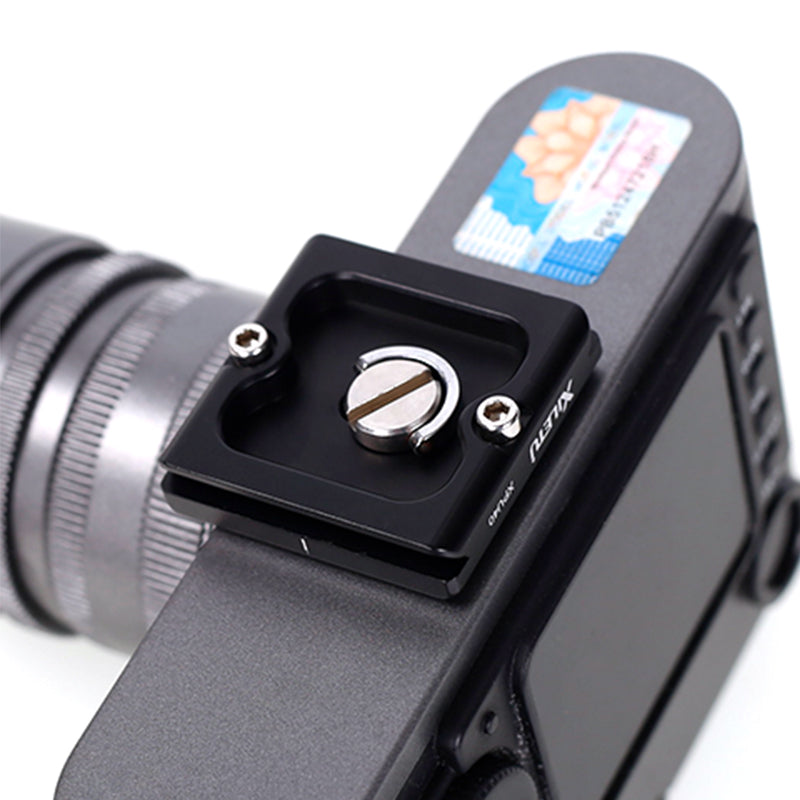 XILETU XPU-40 Universal Quick Release Plate With 1/4″ General Screw ARCA SWISS Standard For Tripod Ball Head Cameras DSLRS SLRS