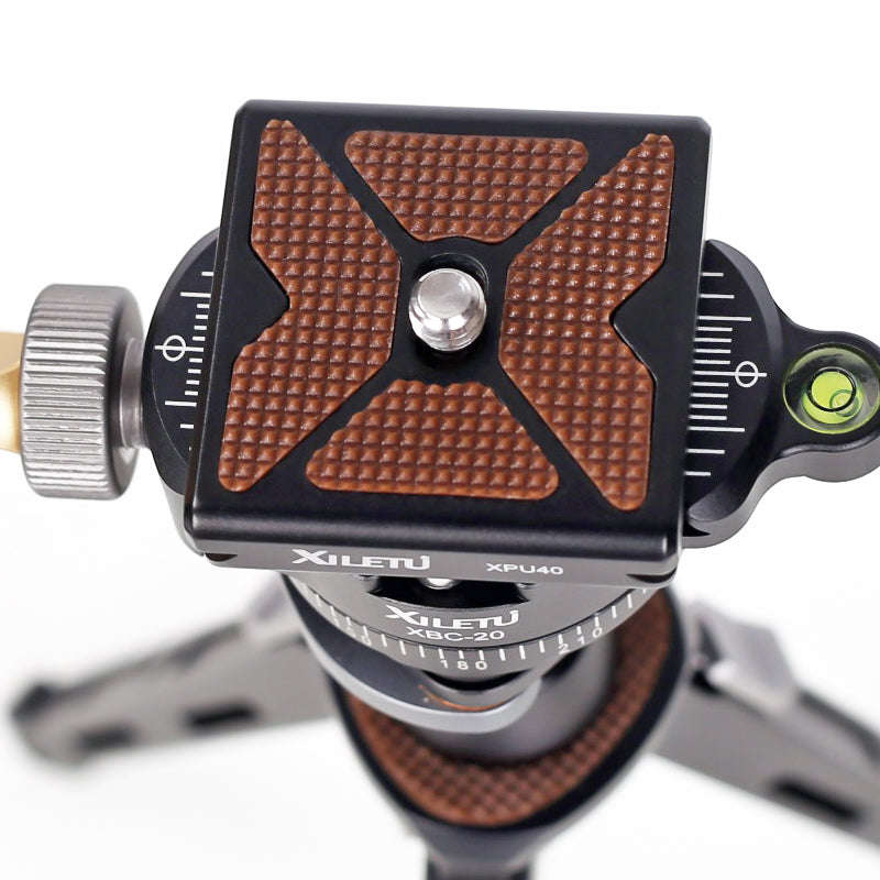 XILETU XPU-40 Universal Quick Release Plate With 1/4″ General Screw ARCA SWISS Standard For Tripod Ball Head Cameras DSLRS SLRS