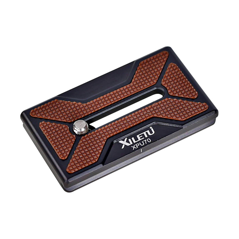 XILETU XPU-70 Universal Quick Release Plate With 1/4″ General Screw ARCA SWISS Standard For Tripod Ball Head Cameras DSLRS SLRS