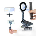 XILETU XQ-B MagSafe Magnetic Phone Holder Foldable Camera Phone Tripod Stand for iPhone 18-12 Selfie Stick Desktop  Stand