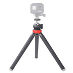 XILETU XS-110 Portable Tripod Stand Travel Outdoor Live Selfie Stick Tripod W Bluetooth Remote Control For SLRS GoPro Smartphone