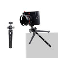 XILETU XT18S+MC22S Vlogging Tripod Handheld Cold Shoe Head Mirrorless Camera Phone Stand Video Blog Tripod Desktop Selfie Tripod