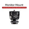 XILETU XU-1 Universal All Metal Phone Holder Tripod Mount With Cold Shoe Mount Compatible w iPhone Cell Phone Camera Video Vlogging