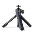 XILETU XS21+XJA+XCRB+GoPro Adapter Quick Open 3-Section Extendable 2-in-1 Desktop Tripod with 360° Ball Head and Phone Holder for DJI Pocket3/GoPro/Insta360