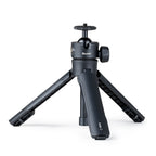 XILETU XS21+XJA+XCRB+GoPro Adapter Quick Open 3-Section Extendable 2-in-1 Desktop Tripod with 360° Ball Head and Phone Holder for DJI Pocket3/GoPro/Insta360