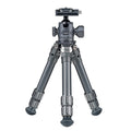 XILETU XL223A+QG28 Portable Quick Release Camera Tripod with 360 Degree Ball Head Mini Desktop Stand for Mobile Phones, Cameras, DSLR